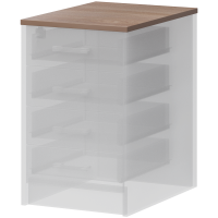 Крышка к тумбе приставной (АТ-07) Арго А-707.60 Темный шимо